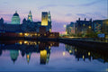 625075 Liverpool At Night A4 Photo Print