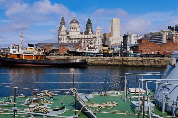 625079 Albert Dock, Liverpool, Merseyside A4 Photo Print