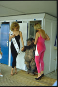 626009 Models With Gorilla A4 Photo Print