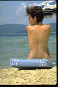 626010 Bare Back Of Woman On The Beach, St. Tropez A4 Photo Print