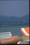 626013 Sunbathing, St. Tropez A4 Photo Print