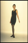 626034 Full length Black Dress A4 Photo Print