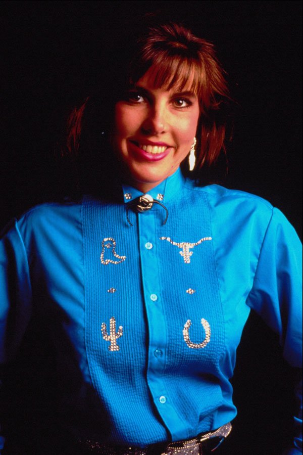 626084 Woman's Western Tuxedo Shirt A4 Photo Print
