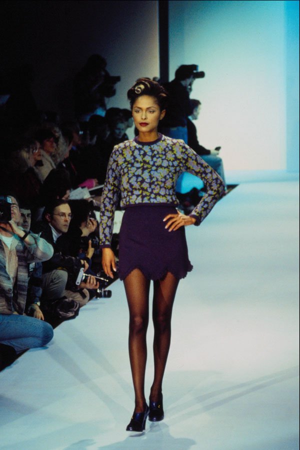 627004 Purple Skirt And Top A4 Photo Print
