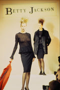 627013 Betty Jackson Black And Orange A4 Photo Print