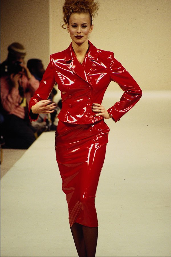627032 Roland Klein Red PVC Suit A4 Photo Print