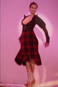 627052 Alexander McQueen, Tartan Skirt A4 Photo Print