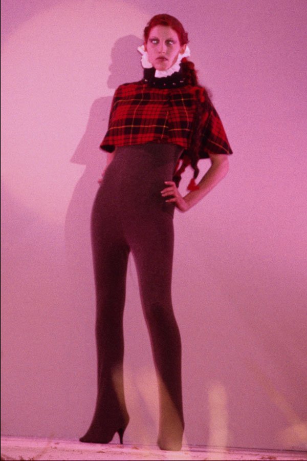 627053 Alexander McQueen, Tartan Top A4 Photo Print