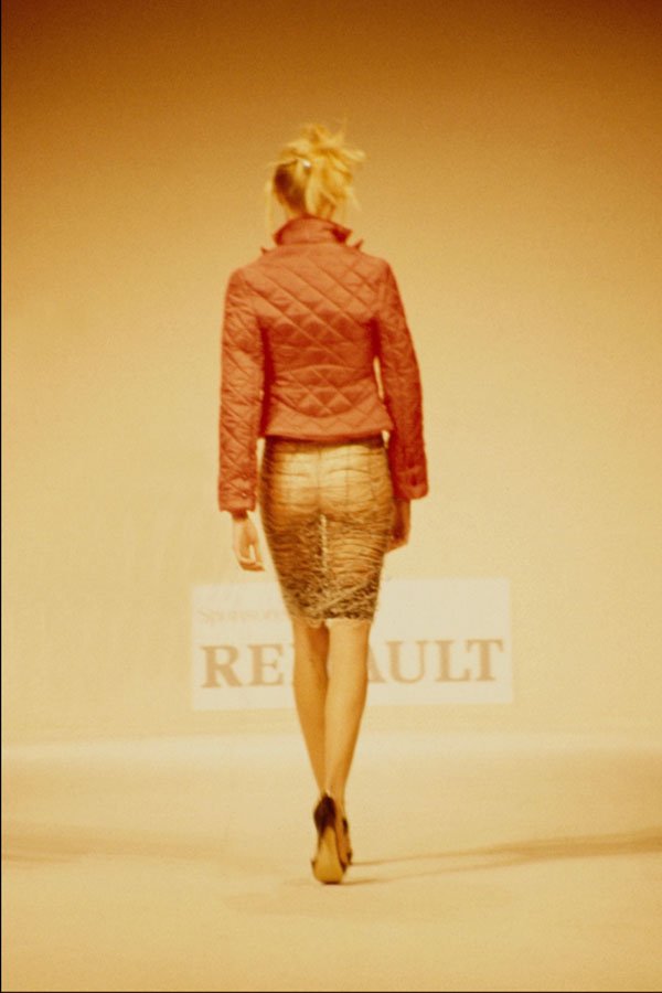 627091 Hussein Chalayan, Raw Silk, Back A4 Photo Print