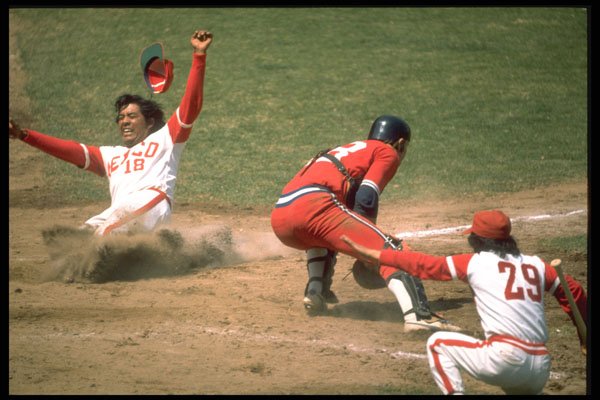 628022 Baseball  Safe!  A4 Photo Print