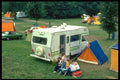 628023 Family In A Campground A4 Photo Print