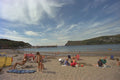 628051 People On The Beach, Port Erin, Isle Of Man, U.K. A4 Photo Print