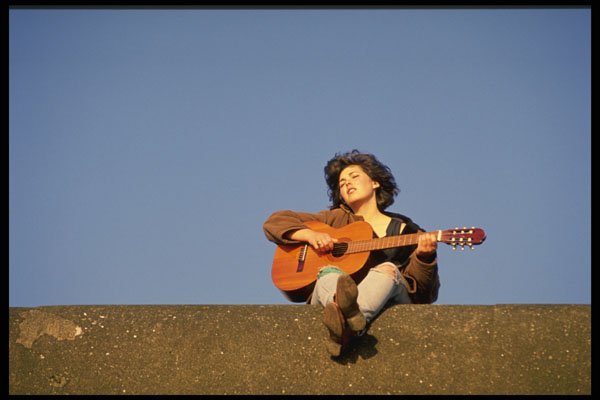 628052 Guitarist, Blackpool Promenade, England A4 Photo Print