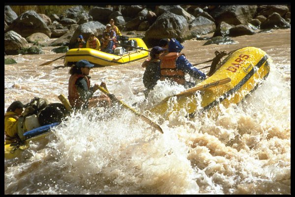 628066 Running Lava Falls, Grand Canyon, U.S.A. A4 Photo Print