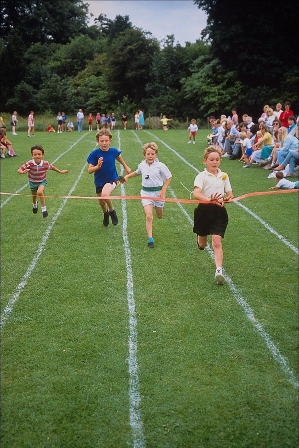 628075 School Sports Day, U.K. A4 Photo Print