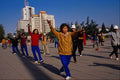 628082 Practicing Tiji Quan (tai Chi), Kunming, China A4 Photo Print