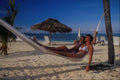 628097 Siesta In A Hammock, Nassau, Bahamas A4 Photo Print