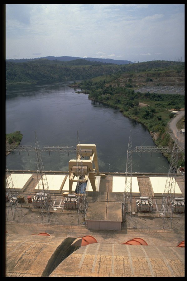 629028 Akosombo Dam, Ghana A4 Photo Print