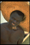 629059 Benue Fisherman, Makurdi, Nigeria A4 Photo Print