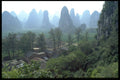 630012 A Village At Scenic Yangshuo A4 Photo Print