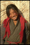 630021 Young Tibetan Girl A4 Photo Print