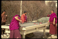 630037 Monks Playing Pool A4 Photo Print