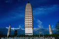 630045 The Three Pagodas, Dali, Western Yunnan Province A4 Photo Print