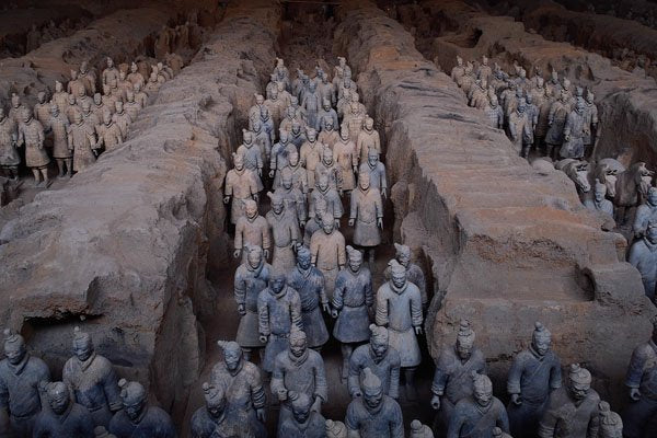 630048 The Terra cotta Warriors, Xi'an A4 Photo Print