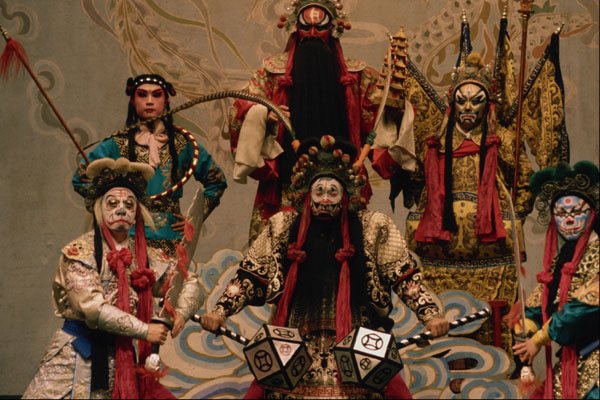 630051 Performing The Monkey King , Beijing Opera A4 Photo Print