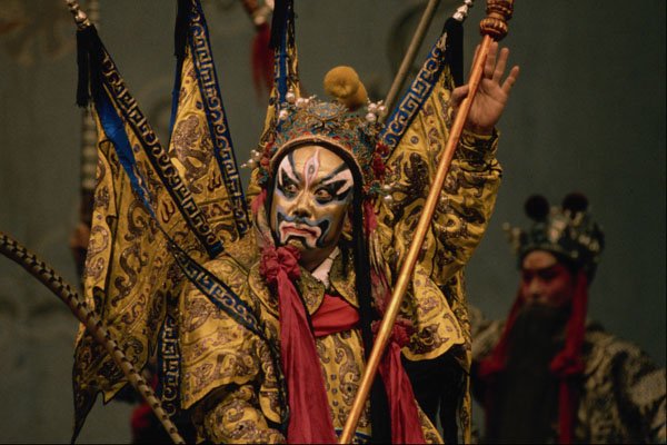 630053 Performing The Monkey King , Beijing Opera A4 Photo Print