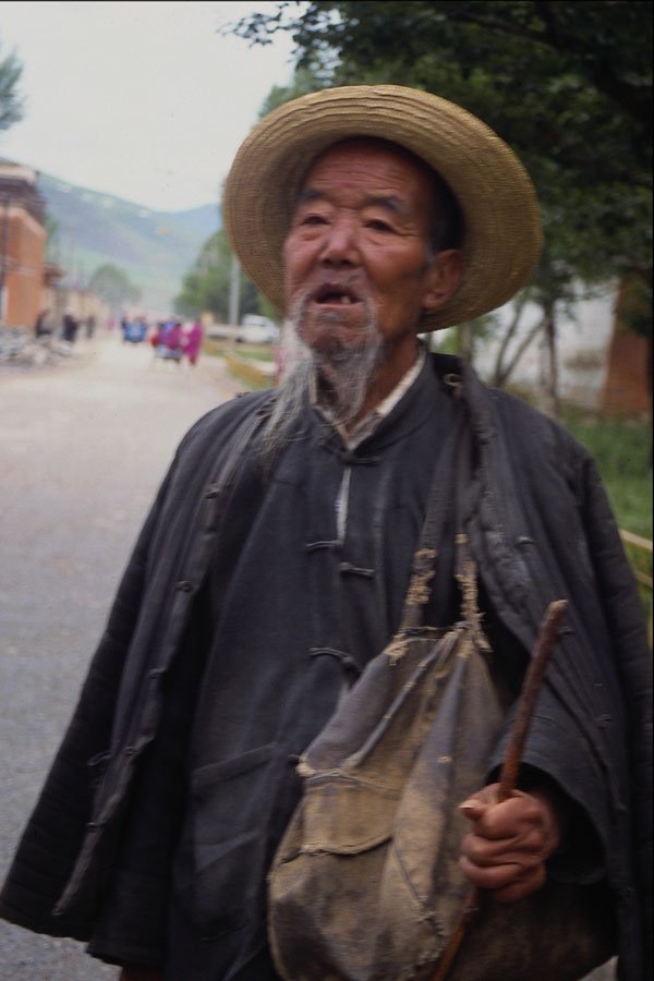 630066 Tibetan Monastery, Xiahe, Qinghai Province A4 Photo Print