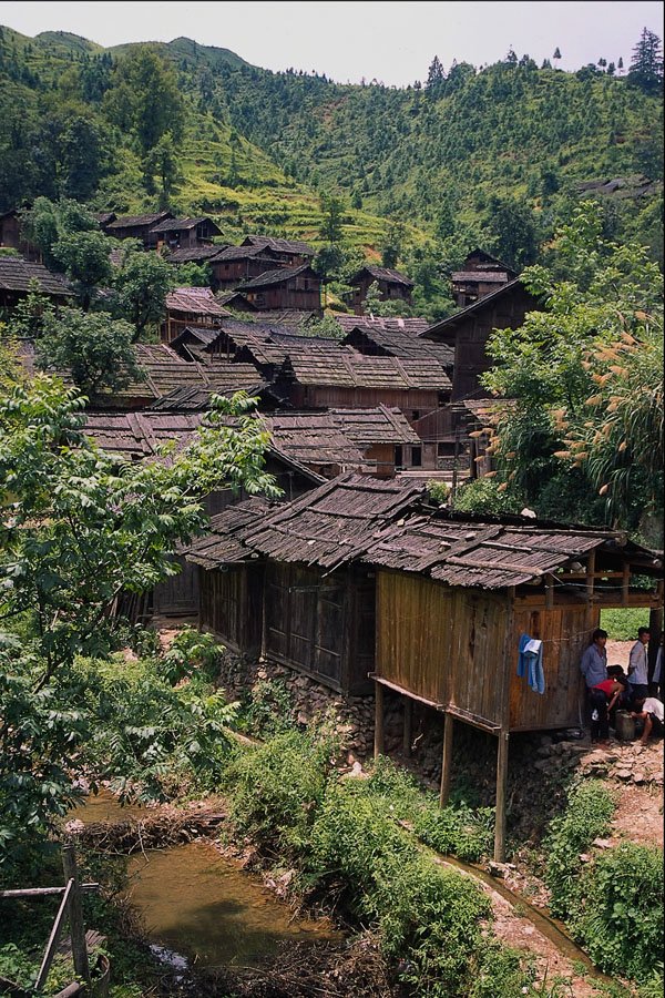 630072 Fanpai Valley, Guizhou Province A4 Photo Print
