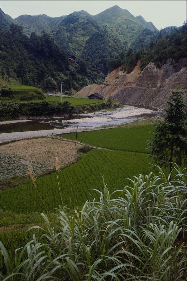 630075 Scenery Between Kaili And Qinghai, Guizhou Province A4 Photo Print