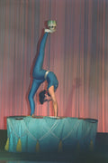 630099 Chinese Acrobats, Beijing A4 Photo Print