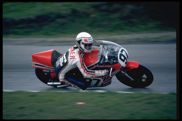 631003 Steve Baker, 750 CC Yamaha Mosport A4 Photo Print