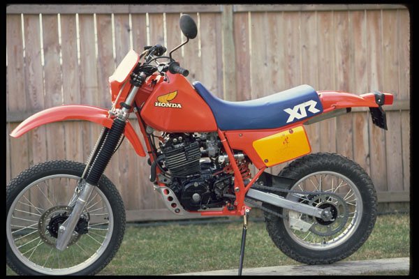 631044 Honda XR 500 Enduro, 1983 A4 Photo Print
