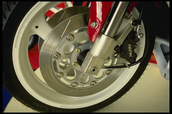 631047 Close up Of Motorcycle Wheel A4 Photo Print