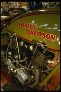 631050 1928 Harley Davidson, Antique Classic A4 Photo Print
