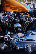 631056 Motorcycle Engine A4 Photo Print