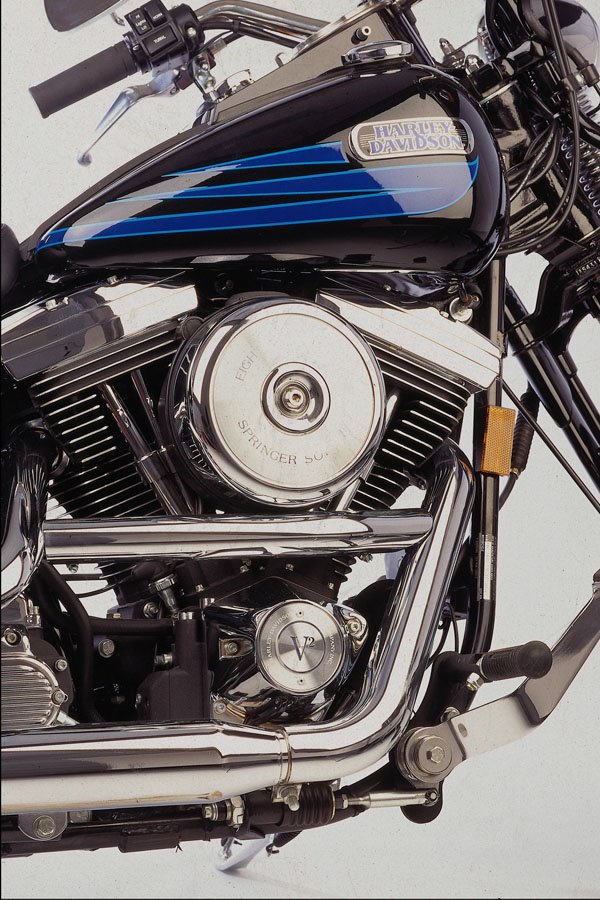 631071 Harley Davidson Motorcycle A4 Photo Print