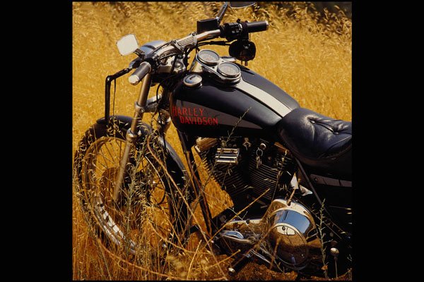 631073 Harley Davidson Motorcycle A4 Photo Print