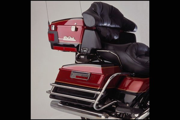 631075 Tail End Of A Harley Davidson A4 Photo Print