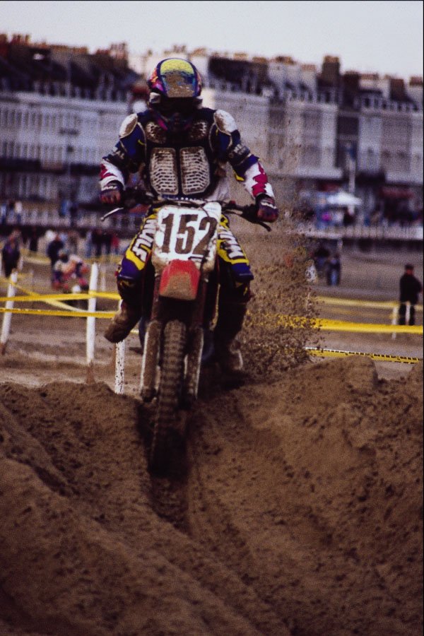 631096 Motorcross, Weymouth Beach, England A4 Photo Print