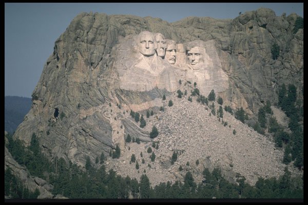 632002 Mount Rushmore, Black Hills, South Dakota A4 Photo Print