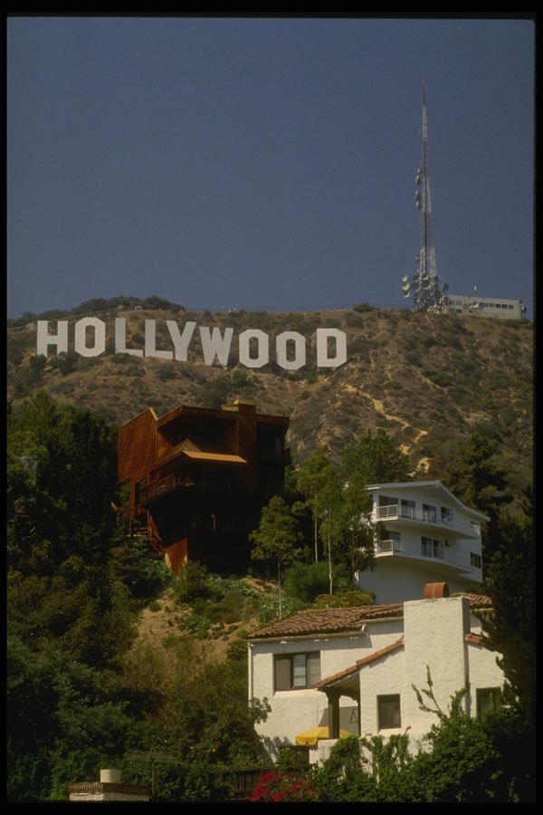 632004 The Hollywood Sign, Hollywood, California A4 Photo Print