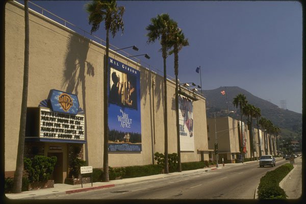 632007 Warner Bros. Studios Taping Entrance, Burbank, California A4 Photo Print
