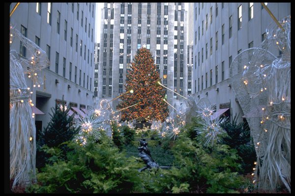 632013 Rockefeller Center, New York City A4 Photo Print