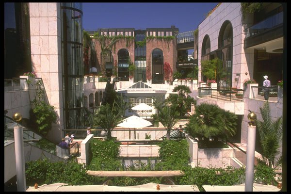 632027 Rodeo Collection, Rodeo Drive, Beverly Hills, California A4 Photo Print