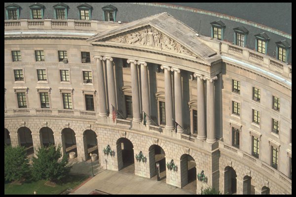 632036 The Old Post Office, Washington, D.C. A4 Photo Print