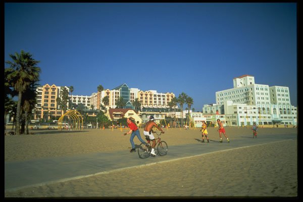 632040 Venice Beach, Los Angeles, California A4 Photo Print